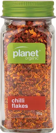 Planet Organic Spices Chilli Flakes 35g