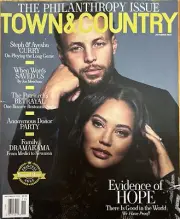 TOWN & COUNTRY Magazine November 2022 Philanthropy Issue Steph & Alesha CURRY