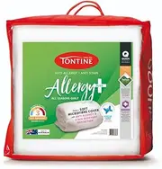 Tontine Allergy Plus Anti Stain All Seasons Quilt, Single – Medium Weight, Soft Microfibre with Teflon Protection – Bioguard Anti-Microbial – Machine Washable – Australian Made