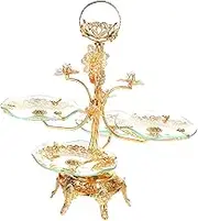 Fonowx Display Serving Platter Dishware Creative for Party Birthday Living Room