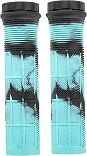 Abaodam 1 Pair Comfortable Bicycle Handlebar Grips Non Slip Cycle Handlebar Grips for Mountain Road Bikes Soft Design Easy Installation Fit Stylish Pattern
