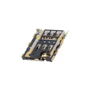 115S-ACA0 Connector: for cards Nano SIM with push button SMT PIN: 6 ATTEND