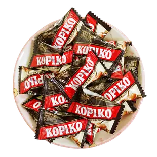 【kopiko】卡布其諾咖啡糖 (咖啡糖 海岸村恰恰 咖啡牛奶糖 可比可咖啡糖 招待糖) 600g (印尼糖果)