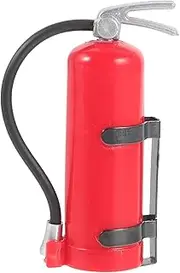 HYTROVE Mini Fire Extinguisher Model Durable Car Ornament for DIY Decor Multi Purpose Miniature Fire Safety Accessory for Scale Remote Control Vehicles