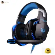 KOTION EACH G2000 Over-ear Gaming Headphone with Mic for PC Game Blue