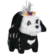 Animated Rollover Bone Dog Battery Operated Halloween Decoration Gift