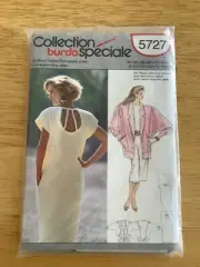 Burda SEWING PATTERN 5727 Womens DRESS & JACKET Raglan Sizes 8-20 UNCUT