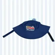 NWT Life is Good Hat Kids Bucket Fire Truck Hat Blue - Size 6-12M
