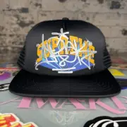 Supreme Irak Mesh Back 5-Panel Black O/S