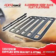 135x125cm Al-Alloy HD Roof Rack Flat Platform for Toyota Hilux Vigo KUN26 GGN25