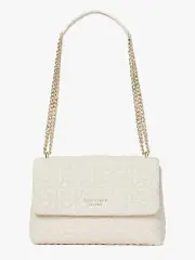 bloom large flap shoulder bag