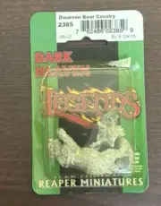 Reaper Miniatures Dark Heaven Legends 02385 Dwarven Bear Cavalry Sealed (just!)
