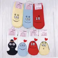 在飛比找蝦皮商城優惠-Barbapapa  粉紅泡泡先生 韓國襪子 人氣短襪 船型