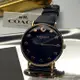 COACH手錶, 女錶 36mm 玫瑰金圓形精鋼錶殼 黑色簡約, 星空款錶面款 CH00009