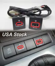 VW MK5/MK6 Car USB Charger Socket Quick Charger Adapter 06-14 (for: Volkswagen)