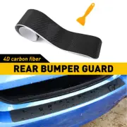 Rear Edge Protector Carbon Fiber Universal Bumper Guard No Trunk Scratch Car (for: Daihatsu)