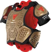 Dainese MX2, protector vest Level-1/2 , color: Black/Copper/Red , size: XXS-M