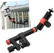 CIYODO Multi Functional Adjustable Hand Grip Camera Mount Cameras Versatile Clamp for Tubes Skateboards and Tripods for Video and Photography