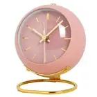Minimalist Design Mute Desktop Clock with Luminous Hands for Easy Reading