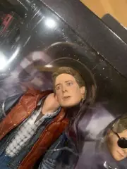 LOOSE HEAD NECA ULTIMATE MARTY MCFLY 1:12 FIGURE 6”NEW SEALED BACK TO THE FUTURE