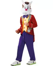 Disney Alice In Wonderland White Rabbit Boys Costume