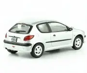 European PEUGEOT 206 Super Detailed 1/43 Scale Diecast Model Norev Collectibles