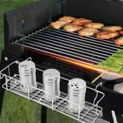 Table Side Basket Lightweight Storage Rack for Fishing Picnic Camping Desk