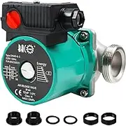 BACOENG Stainless Steel Central Heating Circulator Pump - 1-1/2" 220V BSP for Hot Water, Boiler Radiator, and Solar Heater Circulation
