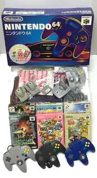 在飛比找Yahoo!奇摩拍賣優惠-【任天堂 Nintendo 64】 N64 原廠日製主機*1