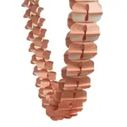 Four Leaf Clover Tissue Paper Garland - Rose Gold