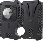 Wallet for Men with Airtag Holder Credit Slim Front Pocket Real Carbon Fiber RFI