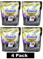 140 x Finish Powerball Ultimate Plus Glass Material Care Dishwasher Tablets NEW