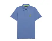 Psycho Bunny Waverly Jersey Logo Polo Bal Harbour Men's Shirt B6K748U1PC-BHA