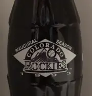 Colorado Rockies Inaugural Season Coca Cola Bottle