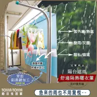 在飛比找蝦皮購物優惠-(日本熱銷) 陽台遮雨舒適隔熱曬衣簾(日本進口/遮蔽/通風/