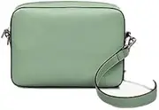 [RADLEY] London Womens London Sion Close Leather Ziptop Crossbody Shoulder Bag in Green Fig