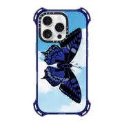 iPhone 16 Pro Bounce Case MagSafe Compatible BUTTERFLY SKY
