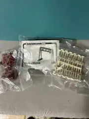 Bachmann HO Scale RR Signs, Telephone Poles & Signal Bridge - 3 New Bags!