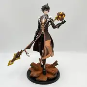 Genshin Impact 28cm Zhong Li Anime Figure Action Figure Figurine Collection