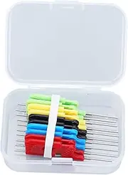 MUNEFE IC Test Hook Clips, SMD Testing Hook, IC Testing Hook Clip Probes for Jumper Test Lead Accessory Logic Analyzer Maintenance Tool