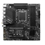 MSI PRO B760M-A WIFI DDR4 Pro B760M A Wifi DDR4 Micro-ATX Motherboard, DDR4 MB, Intel B760, LGA1700