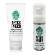 After Inked Tattoo Aftercare Care Lotion + Foam Cleanser Cleansing Soap Tattoos