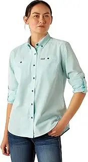 [ARIAT] Women's Rebar Made Tough 360 Airflow Durastretch Work Shirt