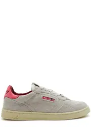 Autry Medalist Flat Panelled Suede Sneakers - Grey - 37 (IT37 / UK4) 37 (IT37 / UK4)