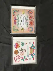 Janome 8000 & Others #5 Holiday's Memory & #6 Embroidery Card, New Never Opened
