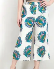 ASOS MADE IN KENYA wide leg pant in trophy print US 12