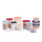 New Tupperware Servalier Bake And Gift Set 18 Piece plus seals Canister Scoops