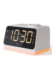 White Noise Sound Machine & Alarm Clock, 17 Smoothing Sounds, 9 Night Light, ...