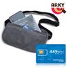【ARKY】RFID防盜拷貼身收納頸掛腰包+無國界上網卡(超值組合)