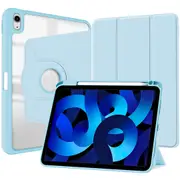 MCC iPad mini 6 6th Gen 360 Rotate Case Cover Pencil Holder Apple mini6 [Light Blue]